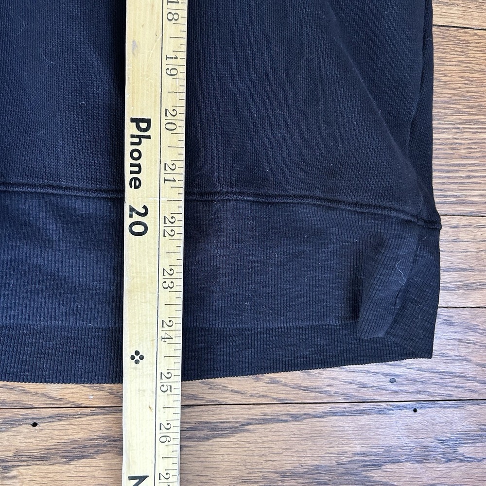 James Perse Live Nation Hoodie Mens Medium 4 XL Black Pullover Sweatshirt Terry - Picture 8 of 8